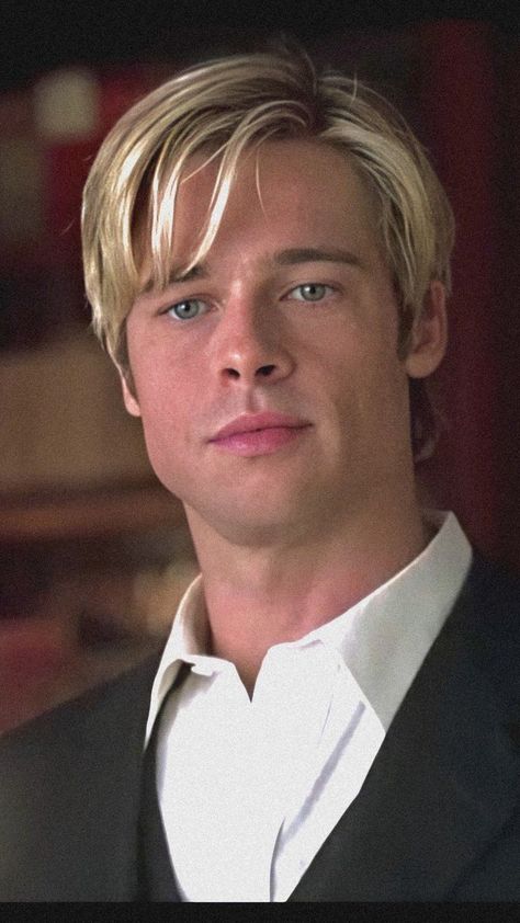 Brett Pitt, Blonde Hair 90s, Brad Pitty, Brad Pitt News, Brad Pitt Hair, Hair 90s, Chris Isaak, Joe Black, Linda Mccartney