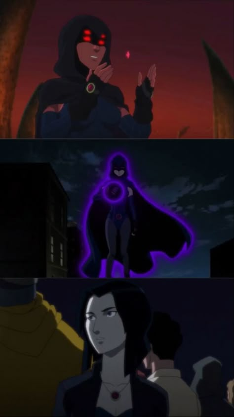 Raven Justice League, Justice League Vs Teen Titans, Justice League Art, Raven Fanart, Robin And Raven, Original Teen Titans, Dc Rebirth, Raven Teen Titans, Young Justice