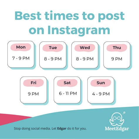 Posting More On Instagram, Instagram When To Post, Posting Times For Instagram, Perfect Time To Post On Instagram, Best Time To Post Reel On Instagram, Best Time To Post On Instagram 2024, 2024 Instagram Post, Instagram Algorithm Tips, Times To Post On Tik Tok