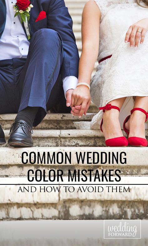 Common Wedding Colour Mistakes And How To Avoid Them ❤ When it comes to planning your #wedding, the colours you choose can make all the difference. You can avoid the most common wedding colour mistakes if you follow this advice. See more: http://www.weddingforward.com/common-wedding-color-mistakes-avoid/ #weddingplannig #brides Choosing Wedding Colors, Wedding Colour, Wedding Color Inspiration, Wedding Forward, Wedding Color Palette, Wedding Advice, I Got Married, Wedding Time, Wedding Color