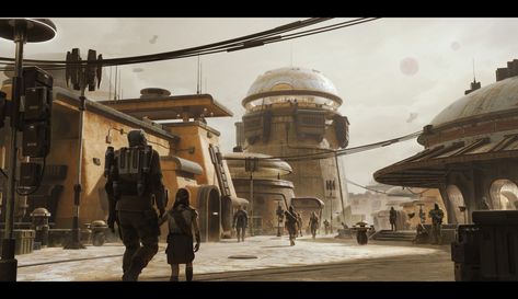 Discover the art of Kevin Jick,  a concept artist currently working at Treyarch in Los Angeles, experienced with concept art, themed environment design, and matte painting for print illustration.
The post The Art of Kevin Jick appeared one day on IAMAG Inspiration. Sci Fi Architecture, Futuristic Robot, Star Wars Concept Art, Star Wars Rpg, The Old Republic, Star Wars Inspired, Concept Artist, Week 5, Matte Painting