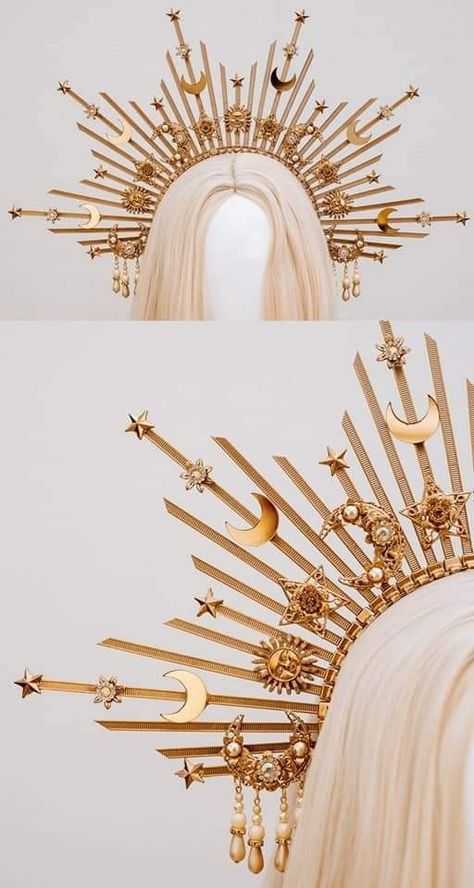 Diy Crowns And Tiaras, Diy Head Dress, Ziptie Crown, Carbickova Crowns, Head Dress Diy, Ocean Crown, Headdress Diy, Diy Headpiece, Diy Crowns