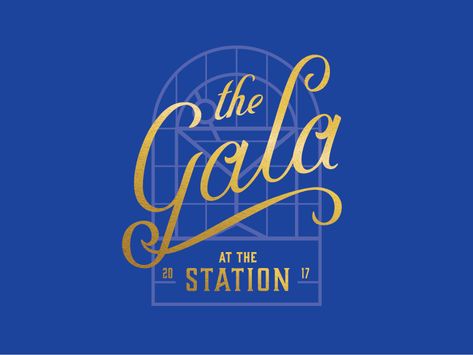 Gala Logo by Travis Stewart on Dribbble Award Logo Design Inspiration, Gala Logo Design, Event Logo Design Creative, Gala Branding, Ampersand Logo, Legend Logo, Art Gala, Gatsby Gala, Gala Invitation