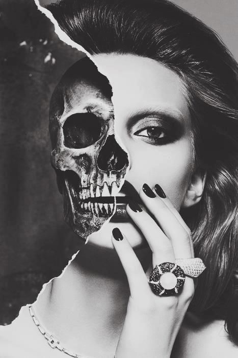 half woman Halloweenský Makeup, Half Skull, Wow Photo, 인물 드로잉, Gcse Art, Beltane, 문신 디자인, A Skull, A Level Art