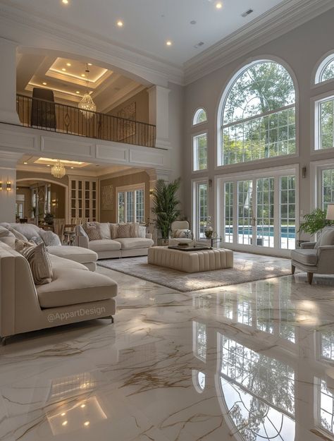 Dream Mansion Interior, Mansion Old Money, Luxurious Mansions Interior, Realm Aesthetic, Luxurious Mansions, Mansion Living Room, Every Moment Matters, Mega Millions Jackpot, Cool Room Designs