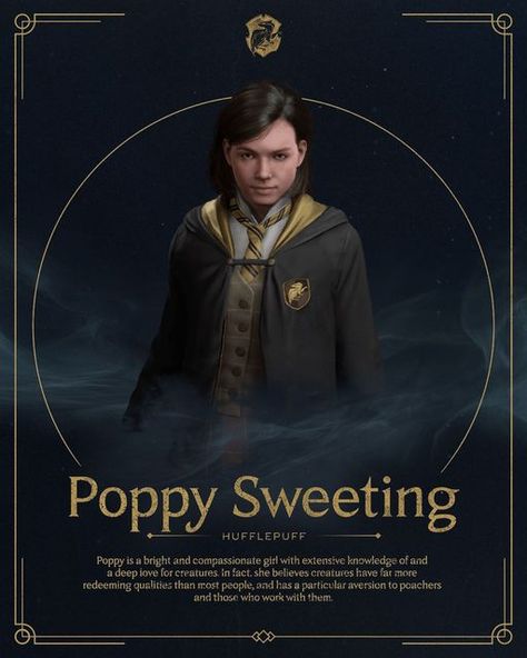 Hogwarts Legacy Hufflepuff, Hogwarts Legacy Game, Hogwarts Legacy Character, Poppy Sweeting, Hogwarts Legacy Fanart, Tonks Harry Potter, Hogwart Legacy, Hogwarts Games, Altered Beast