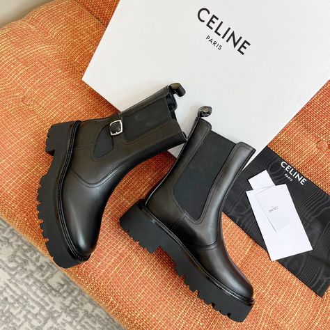 Celine Boots, Celine Shoes, Fancy Dress Design, Hunter Boots, Fancy Dress, Rubber Rain Boots, Chelsea Boots, Chelsea, Ankle Boot