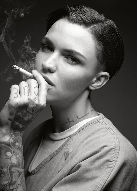 Meet 'Orange Is the New Black''s Breakout Star: Ruby Rose Ruby Rose Tattoo, Black Ruby, Rose Photos, Orange Is The New, Orange Is The New Black, Star Ruby, Rose Wallpaper, Ruby Rose, Tomboy Fashion