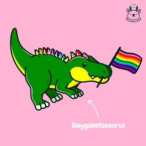 Dinosaur With Wings, Queer Animals, Pride Animals, Trans Dinosaur, Lgbtq Frog, Lgbtq Dinosaur, Jurassic World, Dinosaurs, Instagram Profile