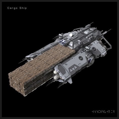 Sci Fi Freighter, Sci Fi Cargo Ship, Space Engineers Ships Design, Space Ships Design, Space Warship, Star Citizen Ships, Traveller Rpg, Floating Boat, Space Ships Concept