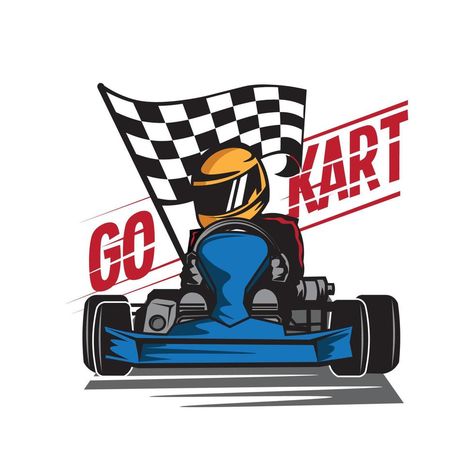 Carting Racing, Logo Event, Go Kart Racing, Go Carts, Kart Racing, Event Logo, Tshirt Design, Go Kart, The Go