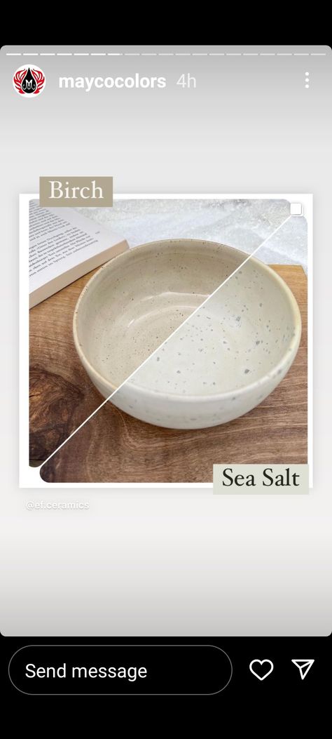 Mayco Sea Salt, Glaze Combos, Pottery Glaze, Ceramic Glaze, Pottery Glazes, Glazes For Pottery, Sea Salt, Macrame, Glaze