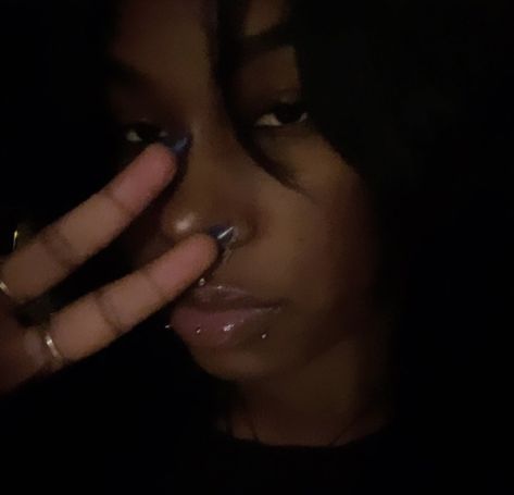 Black Piercings Aesthetic, Snake Bites Black Women, Snake Bite Piercing Lips, Snake Bites Lip Piercing, Subliminal Aesthetic, Piercing Snake, Snake Eyes Piercing, Skin Changer, Piercings Nose