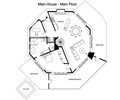 Tree house plans Tree House Floor Plans, Chewton Glen, Treehouse Plans, Energy Efficient House Design, Log Cabin House Plans, Condo Floor Plans, Shape House, Loft Floor Plans, Cottage House Designs