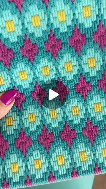 Hello Bargello • Brett Bara on Instagram: "Slow down, you move too fast 😌  Follow @hellobargello for modern bargello projects & tutorials! Tap to shop our relaxing, easy-start kits ✌️ . . . .  . . #bargello #yarnlover #abmcrafty #abmlifeiscolorful #craftsposure #dmccrafts" Free Bargello Patterns Needlepoint, Bargello Needlepoint Patterns Free, Bargello Projects, Motifs Bargello, Moving Too Fast, Bargello Patterns, Bargello Needlepoint, Plastic Canvas Patterns Free, Canvas Ideas