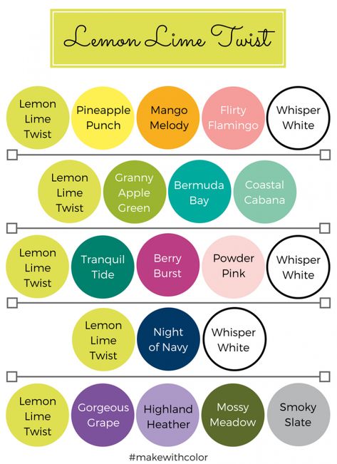 Color of the Week - Lemon Lime Twist - Mackenzie Makes Lemon Green Color Combination, Lime Green Colour Combination, Colors That Go With Lime Green, Lime Color Combinations, Lime Green Color Combinations, Lime Green Color Scheme, Color Of The Week, Lime Color, Colour Combos