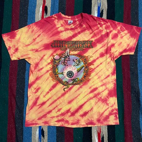 Jimi Hendrix T Shirt, Diy Tie Dye Designs, Leather Front Pocket Wallet, Gnome Shirt, 70s Men, Pizza Shirt, Dapper Dan, Vintage Band Tees, Tie Dye Diy