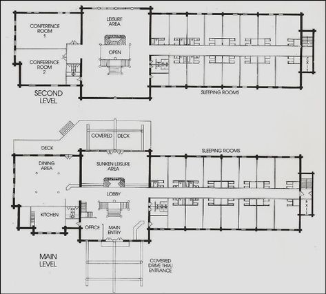 Wilderness Log Resorts Lodge Small Lodge Floor Plan, Lodge Layout Plans, Guest Lodge Floor Plans, Small Lodge House Plans, Bed And Breakfast Floor Plans Layout, Lodge Design Floor Plans, Lodge Floor Plans Layout, Hunting Lodge Floor Plans, Friend Compound