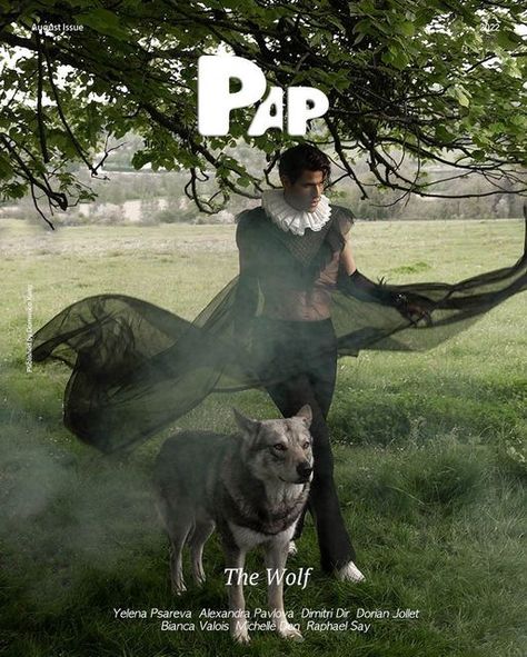 PAP MAGAZINE on Instagram: "Cover editorial of the month ‘The Wolf’ exclusive for @pap_magazine published by @kangdm ㅡ link in bio Full Story link🔎 pap-magazine.com/the-wolf ————- Photographer @psarevaparis Stylist @stylist.pavlova Glam @dorianjollet Assisted by @dimitri_dir Wolf & horses owned by @bianca_valois Starring @raphael_say ————- Fashion by @maisonjsimone @elipeacock @niikiparis @skua.studio @calherdelaeter @alzuarr @shiatzychen @begumkhan @moiracristescu @valettestudio @highlight Pap Magazine, Posing Reference, Shiatzy Chen, Instagram Cover, Contemporary Photography, Fashion Magazines, Pavlova, Mulan, The Wolf