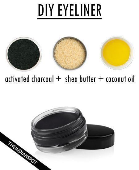 Diy Eyeliner, Diy Natural Makeup, Diy Foundation, Diy Makeup Recipe, Make Up Diy, Make Up Bride, Makeup Recipes, Homemade Makeup, All Natural Makeup