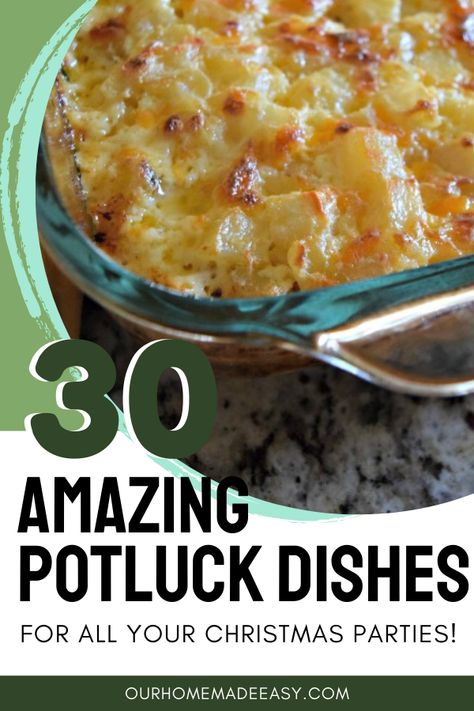 Main Dish Potluck Ideas, Ham And Cheese Potato Casserole, Covered Dish Ideas, Christmas Potluck Ideas, Quick Casserole Recipes, Main Dish For Potluck, Ham And Cheese Casserole, Ham And Potato Casserole, Christmas Potluck