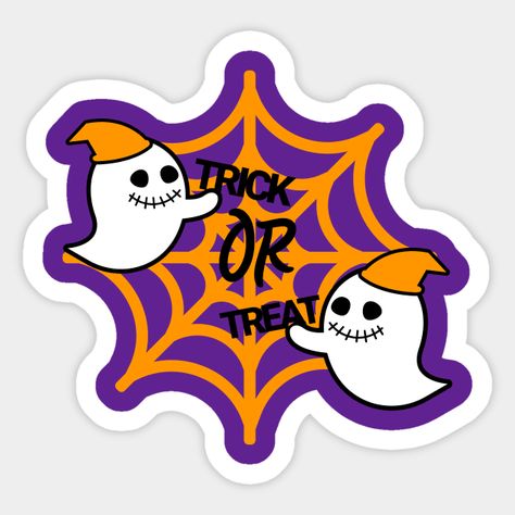 Halloween Stickers Printable, Halloween Crayons, Halloween Balloons Decorations, Printable Halloween Decorations, Ghost Stickers, Imprimibles Halloween, Memo Pad Design, Stickers Halloween, Kawaii Sticker