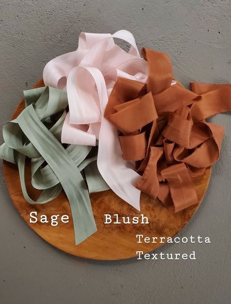 Bride Home Decoration, German Home Decor, Bridal Bouquet Ribbon, Boho Floral Nursery, German Home, Terra Cotta Wedding, Sage Blush, Bouquet Ribbon, Rusting Wedding