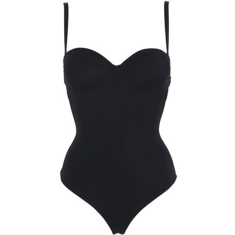 Wolford Women Mat De Luxe Forming String Bodysuit ($220) ❤ liked on Polyvore featuring intimates, shapewear, bodysuit and black Wolford Bodysuit Outfit, Unrealistic Wishlist, Wolford Bodysuit, Honeymoon Wear, Polyvore Items, Damn Yankees, Body Suits, Body Suit Outfits, Shapewear Bodysuit