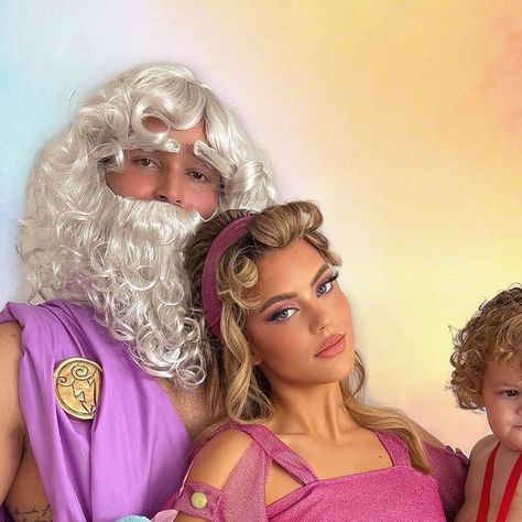 Gracie on Instagram: "Our favourite movie ever, our little baby Hercules - ‘A true hero isn’t measured by the size of his strength, but by the strength of his heart’ ✨🤍 #hercules #happyhalloween" Hercules Family Costume, Baby Hercules, Hercules Costume, Favourite Movie, Family Costumes, October 31, Hercules, Happy Halloween, Halloween Costumes