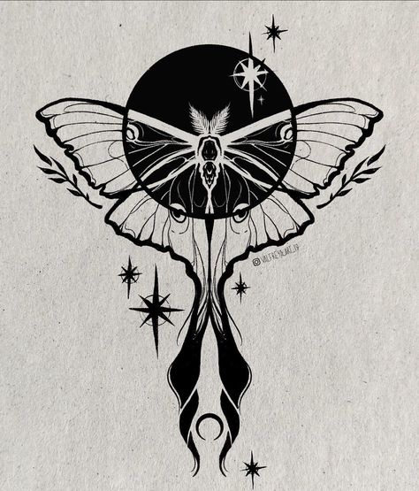 Print of my butterfly design perfect for room decor See Tattoo, Kunst Tattoos, Moth Tattoo, Cute Little Tattoos, Tattoo Portfolio, Tattoo Art Drawings, Black Ink Tattoos, Arte Inspo, Dope Tattoos