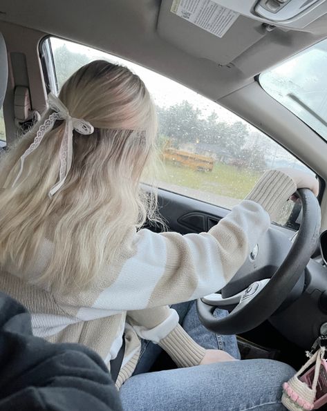 ribbon hair inspo, twilight, gloomy coquette, brandy melville, fall #hair #hairstyles #bows #ribbon #lace #pigtails #aesthetic #coquette #coquettestyle #gloomycoquette #hairideas #hairstyleideas #hairinspo #coquettehairstyle #ponytail #halfuphalfdown #car #driving #fall #fallfashion #twilight #bellaswan #twilightcore #cullen #brandymelville #sweater #autumn #rain #gloomy #darkaesthetic #darkacademia Pigtails Aesthetic, Hairstyles Bows, Brandy Melville Fall, Coquette Brandy Melville, Gloomy Coquette, Bows Ribbon, Autumn Rain, Sweater Autumn, Car Driving