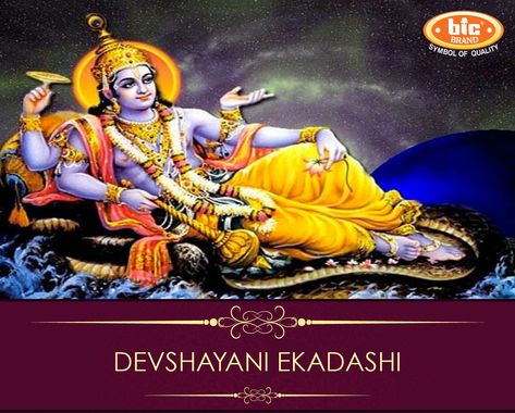 Ashadha Shukla Paksha Ekadashi is known as Devshayani Ekadashi. Lord Vishnu goes to sleep on this day and wakes up after four months on Prabodhini Ekadashi.Parana means breaking the fast. Ekadashi Parana is done after sunrise on next day of Ekadashi fast. It is necessary to do Parana within Dwadashi Tithi unless Dwadashi is over before sunrise. #Incense #BICIncense #Fragrance #DidYouKnow #IncenseStick #BIC #Worship #Prayer Prabodhini Ekadashi, Devshayani Ekadashi, Worship Prayer, Brand Symbols, Krishna Quotes, Before Sunrise, Lord Vishnu, Krishna Love, Go To Sleep