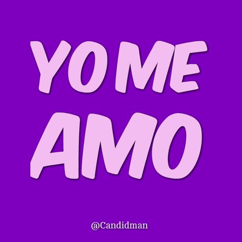 "Yo me #Amo". @candidman #Frases #Amor #Autoestima #YoMeAmo #Candidman Me Amo, Vision Board Photos, New Moon, Vimeo Logo, I Got This, I Am Awesome, Gaming Logos, Spirituality, Vision Board