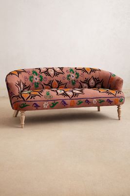 vintage upholstery Hipster Decor, Bohemian Furniture, Deco Boheme, Funky Furniture, Take A Seat, Eclectic Home, Settee, Sofas And Chairs, Sofa Chair