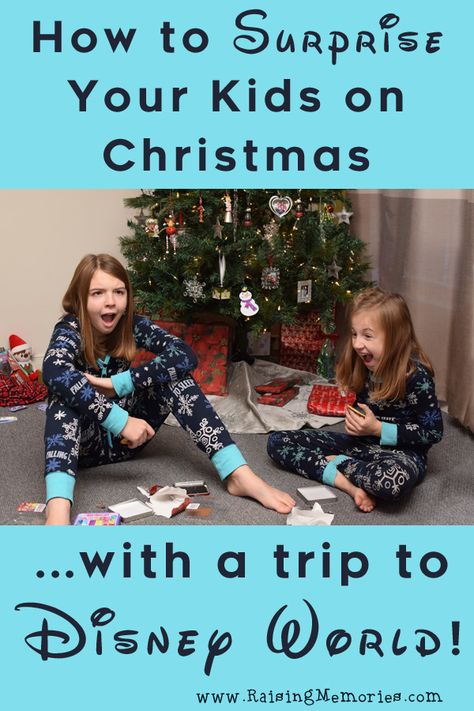 Surprise Trip Reveal Ideas Kids, Surprise Disney Trip Reveal, Disney Vacation Surprise, Surprise Vacation Reveal, Disney Trip Reveal, Disneyland Surprise, Disney Christmas Gifts, Surprise Trip Reveal, Disney Trip Surprise