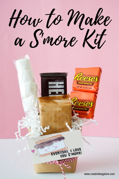 Homemade Smores Kit, S’mores Kit Diy, S’mores Kits, Smores Kit Gift, Smores Kit Diy, Homemade Smores, Smores Kit, Smores Kits, Sales Ideas