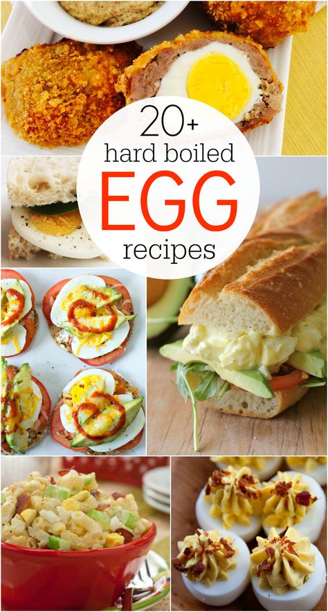 20+ hard boiled egg recipe ideas! Use up those leftover Easter eggs! Lots of great healthy dinner ideas, healthy lunch ideas and healthy snack ideas! Hard Boiled Egg Recipe, Egg Recipe Ideas, Boiled Egg Recipe, Boiled Egg Recipes, Hard Boiled Egg Recipes, Eggs Dinner, Hard Boiled Egg, Overnight Oat, Egg Recipe