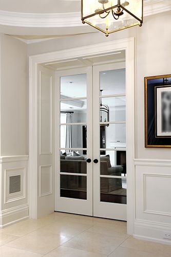 Rustic French Doors, Modern French Doors Interior, Traditional French Doors, French Door Interior, Indoor French Doors, Traditional Door, Internal French Doors, Internal Glass Doors, Double Doors Interior