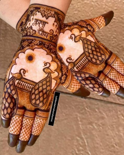 75 Best Mehndi Designs For Karwa Chauth || Modern & Trending - Wedbook Mehndi Designs For Karwa Chauth, Karva Chauth Mehndi Designs, Mehandhi Designs, Latest Arabic Mehndi Designs, Karva Chauth, Full Hand Mehndi, Mehndi Patterns, Mehndi Designs For Girls, Best Mehndi Designs