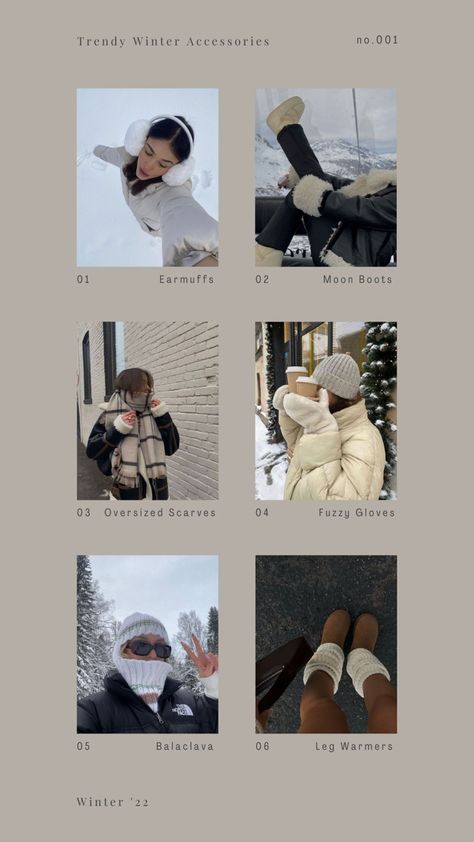 Winter Gloves Outfit, Earmuffs Outfit, Leg Warmer Outfit, Snow Fits, Gloves Aesthetic, Gloves Outfit, Accessories 2022, Japan Winter, Money Dress