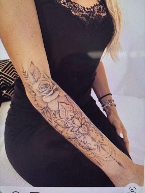 Sleeve Arm Tattoo, Flower Tattoo Arm, Tattoo Arm, Sleeve Tattoo, Lotus Flower Tattoo, Arm Tattoo, Lotus Flower, Half Sleeves, Flower Tattoo