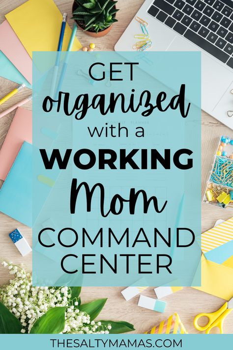 Keep work, kids and home life organized by setting up the ultimate Working Mom Command Center. Never forget a deadline - or show and tell day - again, with these working mom hacks! Working Mom Hacks, Working Mom Organization, Mom Organization, Working Mom Routine, Organised Mum, Working Mom Schedule, Mom Routine, Family Tips, Mom Schedule