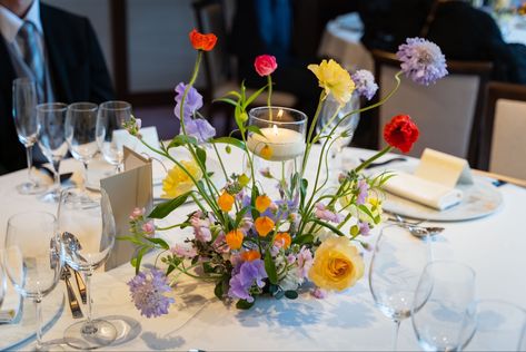 Wedding Table Deco, Wedding Theme Color Schemes, Wildflower Wedding Theme, Guest Table, Table Flower, Paper Flowers Wedding, Whimsical Wonderland Weddings, Wedding Theme Colors, Theme Color