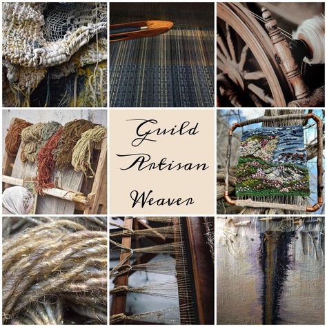 weavers, dyers Guild Artisan Dnd, Dnd Character Aesthetic, Dnd Backgrounds, Roll Play, Fantasy Aesthetics, Adventure Map, Moodboard Ideas, Interactive Games, Soft Winter