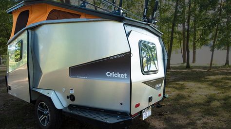 Taxa Outdoors Cricket Trek Trailer Cricket Trailer, Used Camping Trailers, Lightweight Campers, Camping Trailer For Sale, Small Camper Trailers, Small Camper, Camper Trailer For Sale, Diy Camper Trailer, Tiny Camper