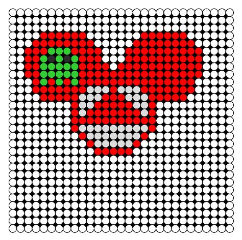 Kandi Patterns for Kandi Cuffs - Misc Pony Bead Patterns Deadmau5 Perler Bead Patterns, Deadmau5 Perler, Kandi Cuffs, Kandi Cuff, Pony Bead Patterns, Pattern Maker, Kandi Patterns, Bead Sprite, Bead Pattern