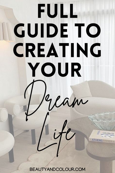 Build the life of your dreams with this step by step guide! Learn how to create your dream life in easy to follow steps and tips. Types Of Dreams, Living Your Dream, Create Your Dream Life, Start Manifesting, Vegan Fashion, Vegan Lifestyle, Step By Step Guide, Goal Setting, Self Development