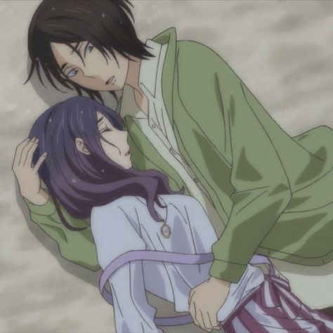 Kiss Him Not Me Mutsumi X Kae, Kae Serinuma, Kiss Him Not Me, Not Me, Aesthetic Gif, Kissing Him, Slice Of Life, Wallpaper Pc, I Icon