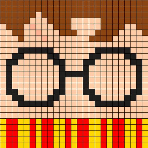 Harry Potter Fuse Bead Pattern, C2c Harry Potter, Perler Bead Patterns Harry Potter, Harry Potter C2c, Perler Bead Coasters Patterns, Perler Bead Coasters, Pixel Art Harry Potter, Harry Potter Perler Beads, Harry Potter Knit