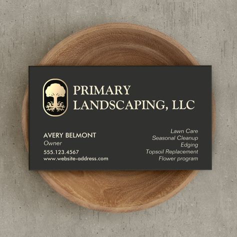 Tree With Roots, Construction Business Cards, Elegant Logo Design, Landscaping Company, Tree Care, Top Soil, Elegant Logo, Premade Logo, Marketing Materials